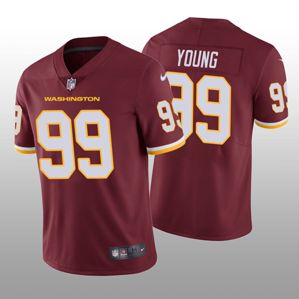 Men's Washington Football Team Red #99 Chase Young Vapor Untouchable Limited Stitched NFL Jersey